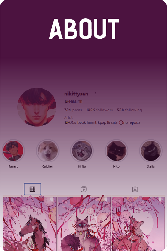 A little about me, my cats, and my original characters