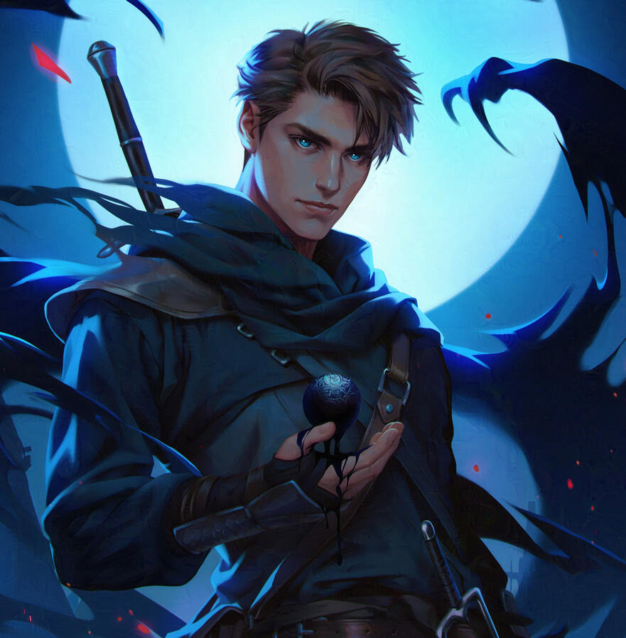 half body single character: $1000+